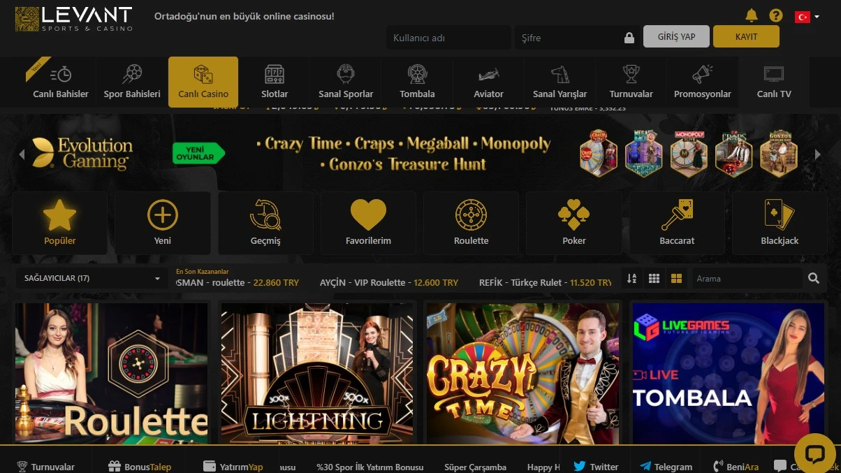 Casinolevant