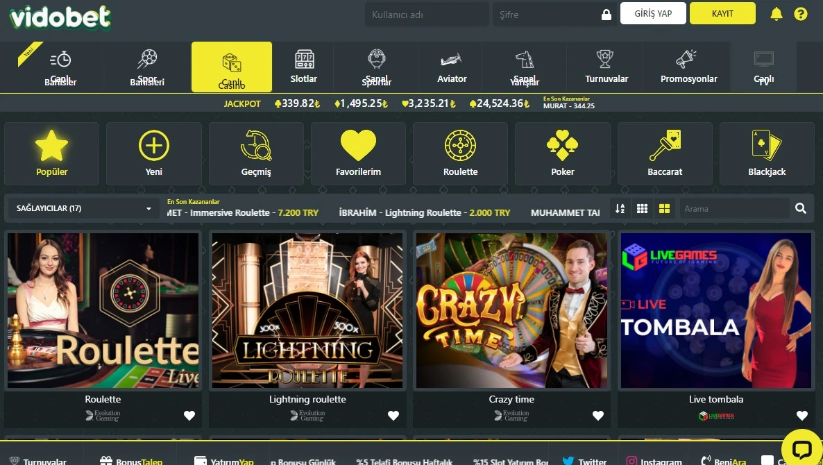 Vidobet